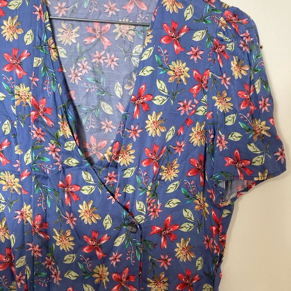 Zara Silky Summer Mini Dress - Picture 4 of 4